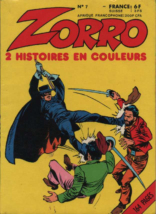Scan de la Couverture Zorro DPE Greantori n 7